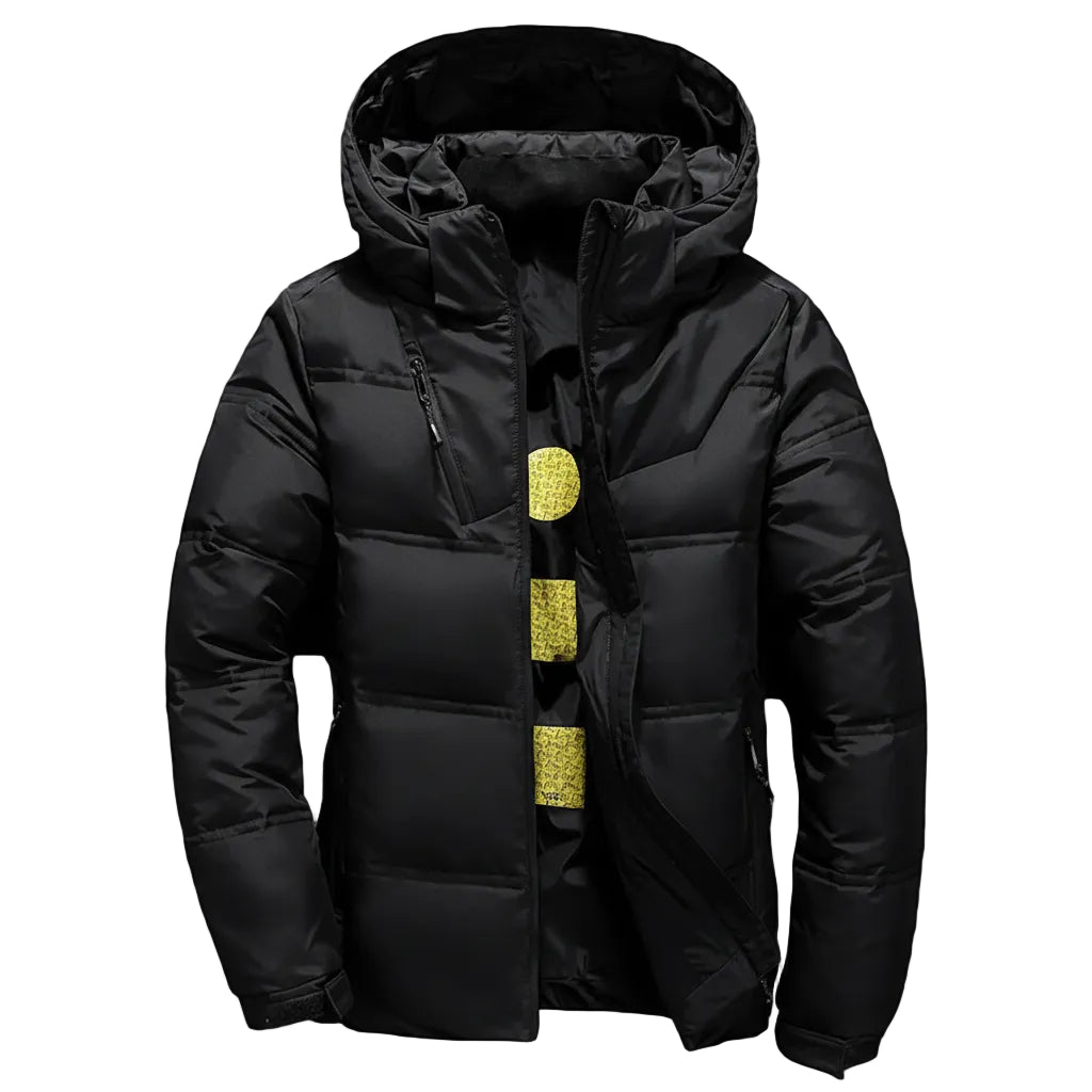 Herren Winterjacke mit Reißverschluss und Langarm